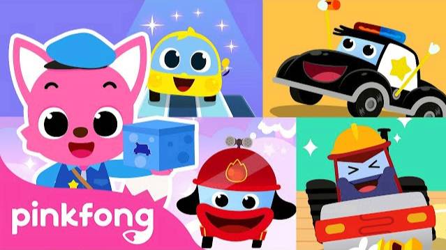 Airplane, Super Fast Train and More Car Songs for Kids | Pinkfong Baby Shark Official смотреть онлайн