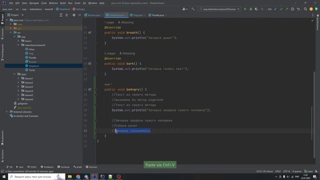 Java с нуля #74 Super + метод или атрибут смотреть онлайн