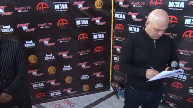 Fight Fest-4 weight in.Tengis Hasoyan vs Edris Zebardast смотреть онлайн