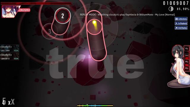Osu-#7/My love/Replay/Rang"C" смотреть онлайн