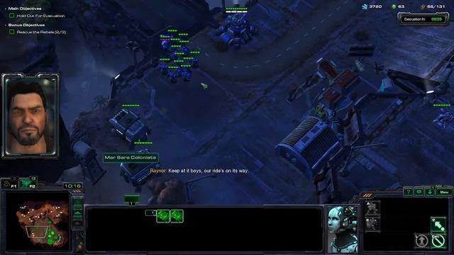Starcraft II Wings of Liberty Hyperion's Crew Zero Hour смотреть онлайн