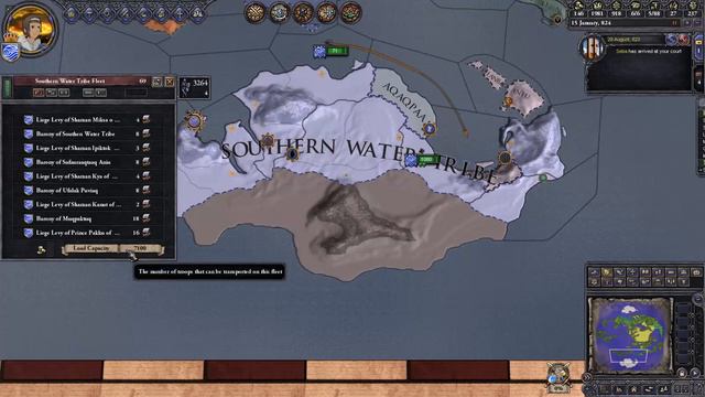 Crusader Kings 2: The Four Nations Mod - Water Tribe - Episode 8 смотреть онлайн