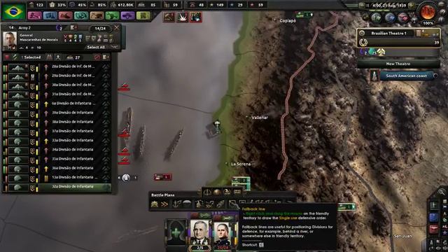 Lets’s Play Hearts of Iron IV | Kaiserriech Mod as Brazil Part 4 смотреть онлайн