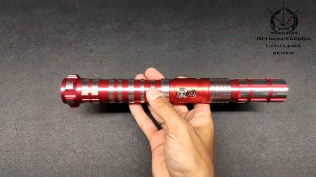 Демонстрация рукоятки светового меча Glory (Red) | Мастерская WarSabers - Световые мечи "Ученик" смотреть онлайн