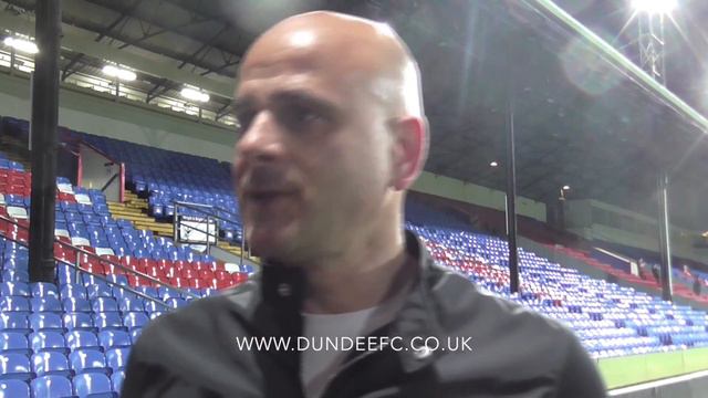 Temuri Ketsbaia interview after playing for Dundee in Julian Speroni's testimonial смотреть онлайн