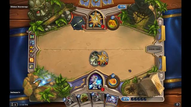 HearthStone Heroes of Warcraft : Defeating Illidan Stormrage смотреть онлайн