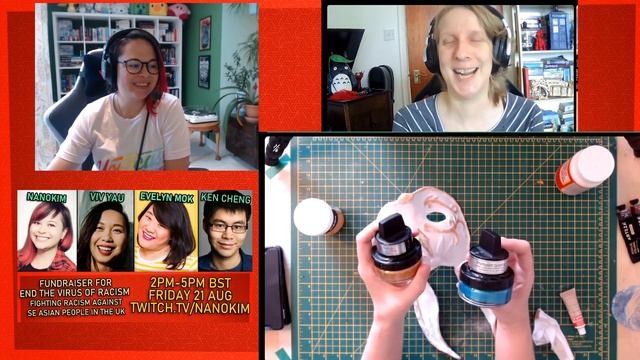 CRAFT Tutorial! | Making Masks: Painting Bioshock's Splicer Mask смотреть онлайн