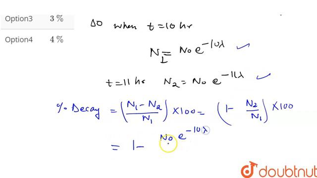 If half life of an element is 69.3 hours then how much of its percent will decay смотреть онлайн