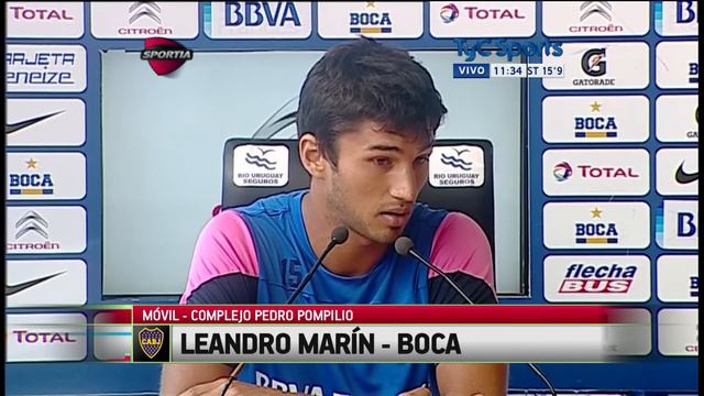 Leandro Marín, lateral derecho de Boca: "Sabía que me iba a llegar la oportunidad" (HD) смотреть онлайн