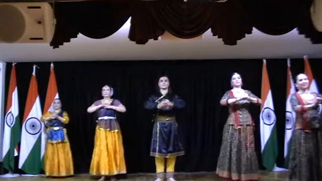 Kathak Group Composition Shuddh Teen Taal Nritt смотреть онлайн