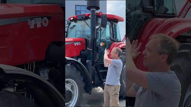 Быстро засоряется фильтр на YTO 175 лошадиных сил #сельскоехозяйство #agriculturelife #yto смотреть онлайн