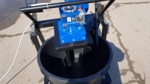 Смеситель для резиновой крошки. Качественное смешение компонентов.