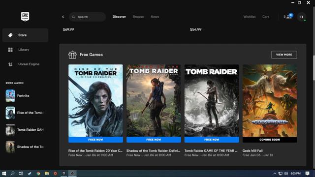 Don't forget too grab these 3 free games before their gone in the epic games launcher (; смотреть онлайн