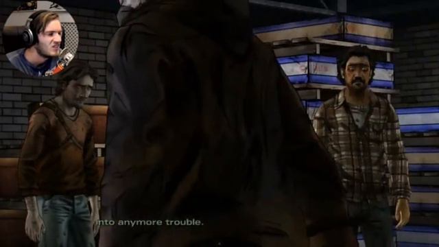 The Walking Dead: In Harms Way (Fans React To Kenny's Beating) смотреть онлайн