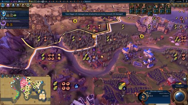Let's Play Civilization 6: Australia TSL Earth Map! Episode 9! смотреть онлайн