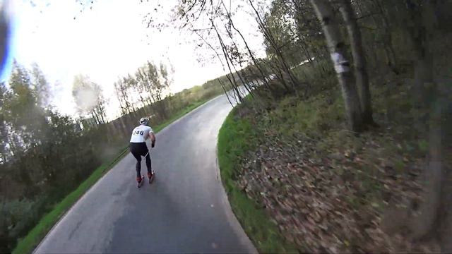 Открытие лыжероллерной трассы в в Алёшкино 05.10.2023 смотреть онлайн