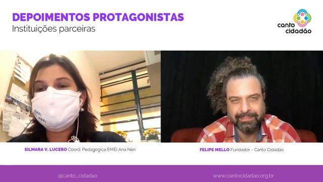 [Depoimentos Protagonistas] Papo com Silmara Lucero, coord. pedagógica da EMEI Ana Neri смотреть онлайн