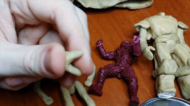 Лепка из пластилина фигурки робота меха The last emperor из Techwars 2 Global conflict. Заготовка. 1 смотреть онлайн