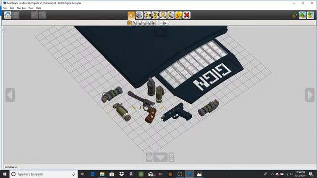 Custom Lego Gun MOC: Monty's Loadout [R6S]