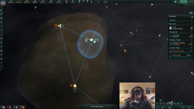 Stellaris: Solo Game - Episode 2 - IMPERIUM OF MAN смотреть онлайн