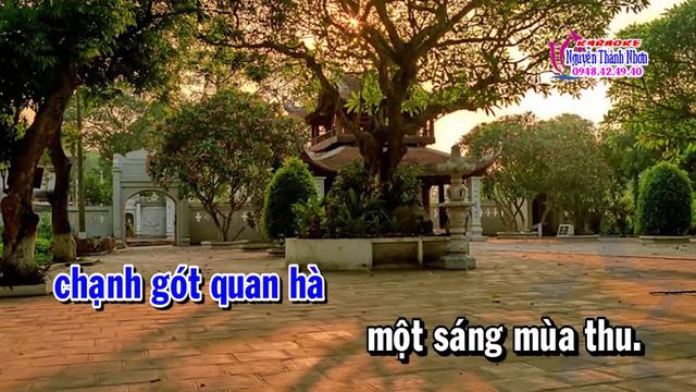 Karaoke TRÍCH ĐOẠN - MÁU NHUỘM SÂN CHÙA 2 - SONG CA смотреть онлайн