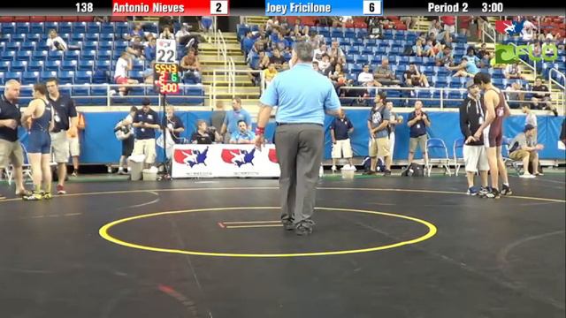 Cadet 138 - Antonio Nieves (Washington) vs. Joey Fricilone (Alaska) смотреть онлайн