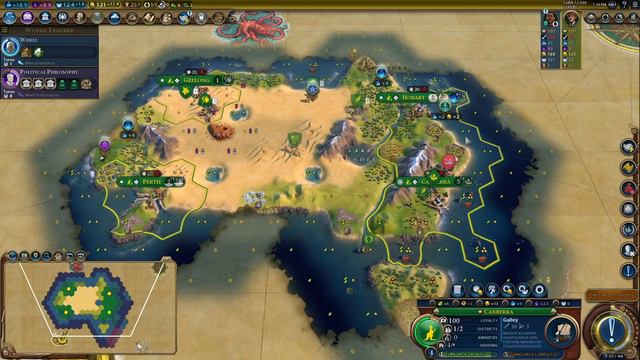Civ 6 | TEAM AUSTRALIA – World Police – Diplomacy OR ELSE #1 (Deity TSL Australia Civilization 6) смотреть онлайн