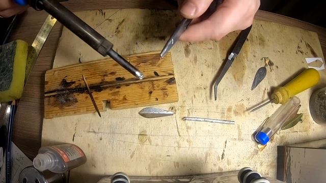 Очень простая и очень рабочая блесна на окуня ЛИСТИК своими руками с размерами. DIY spoon Leaf смотреть онлайн