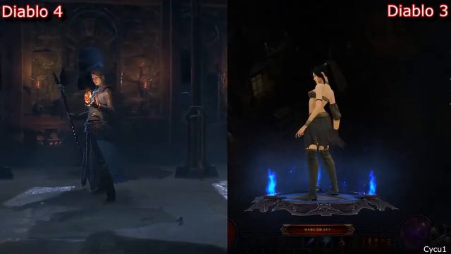 Diablo IV против Diablo III: первое видеосравнение