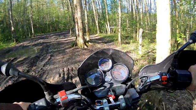 Рыбалка на мотоцикле. Рыбалка на озере. С рыбой пролет, но эмоций куча! смотреть онлайн