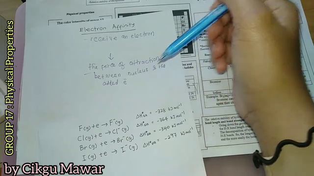 GROUP 17 : Physical Properties смотреть онлайн