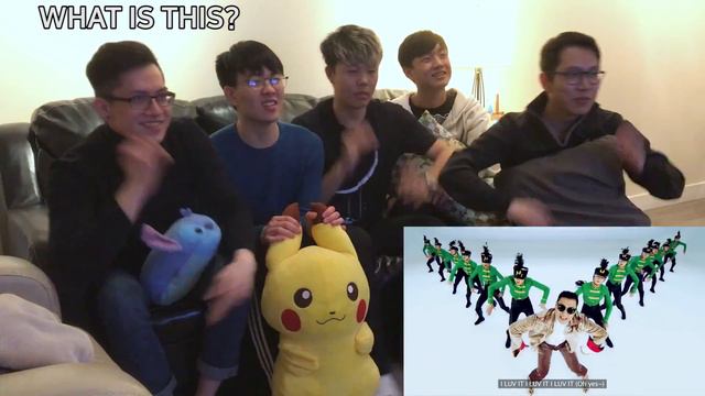 [TOO CATCHY] PSY - I LUV IT (5Guys MV REACT)