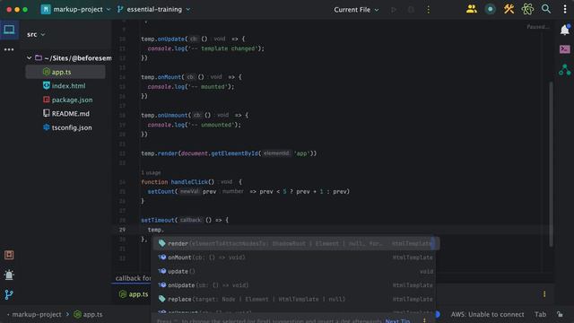 Lifecycles - Markup: HTML Templating System смотреть онлайн