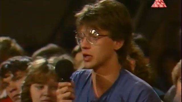 Аквариум в телепередаче Музыкальный ринг 1986
