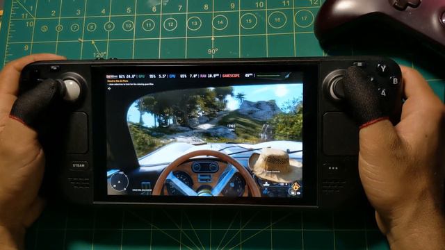 Gran Premio Race on Far Cry 6 - Steam Deck Gameplay [low graphic settings 60 FPS] смотреть онлайн
