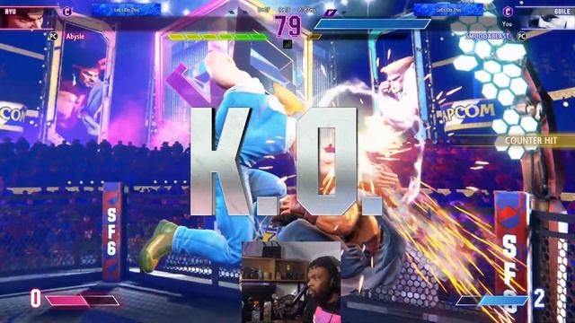 THIS RYU CAUGHT ME LACKING IN STREET FIGHTER 6... смотреть онлайн