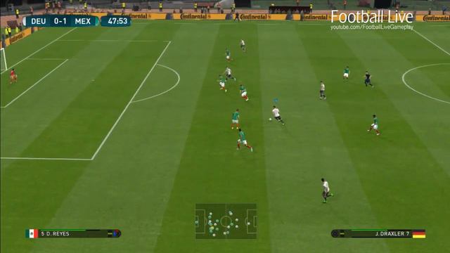 PES 2017 | Germany vs Mexico | Free Kick Goal & Full Match | Gameplay PC смотреть онлайн