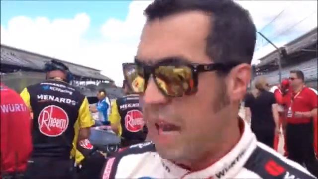 Sam Hornish Outside Pole Indiana 250 смотреть онлайн