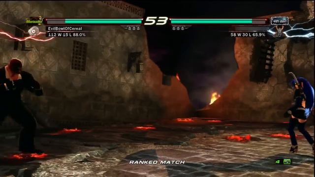 Tekken 6 Online Ranked Match Session 09 - Marduk - [HD] смотреть онлайн