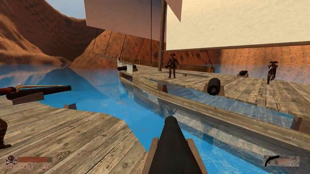 TAKE OUT THE MAST! (GMod Pirate Ship Wars) смотреть онлайн