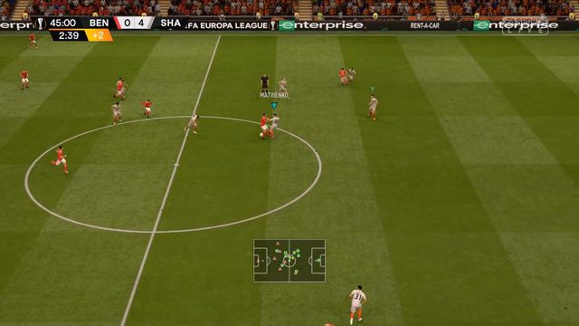 FIFA19/Benfika vs Shakhtar/Liga Europe смотреть онлайн