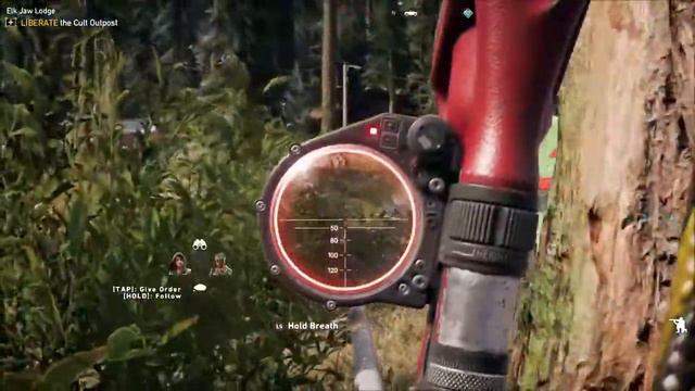 Far Cry 5 - Cult Outpost - Elk Jaw Lodge Gameplay Walkthrough смотреть онлайн
