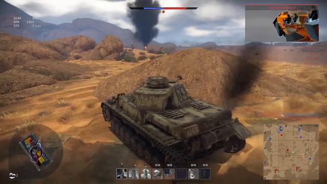 War Thunder PS4- Sinai, Panzer IV F2 "Lot's of Smoke" смотреть онлайн