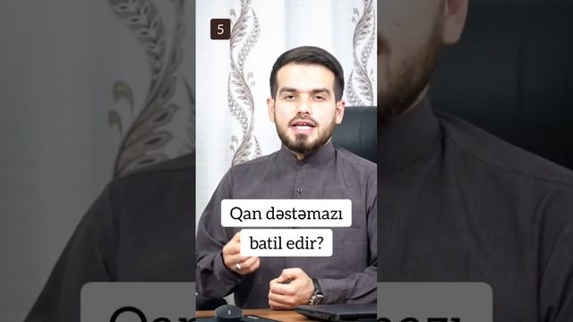 Dəstəmazla əlaqədar 7 suala cavab! - Hasan Mammadov смотреть онлайн