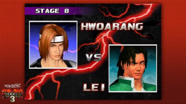 Tekken 3: Hwoarang Arcade Playthrough (PS1) смотреть онлайн