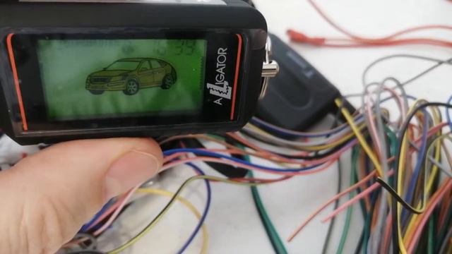 Отключение охраны без брелка Alligator SP-55RS/75RS смотреть онлайн