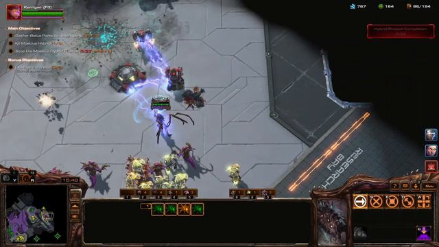 Starcraft 2 Co-Op: PartandP Kerrigan P1 with Karax Brutal Lvl 14 смотреть онлайн
