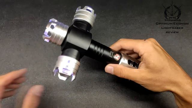 Демонстрация рукоятки светового меча Crusher | Мастерская WarSabers - Световые мечи "Ученик" смотреть онлайн