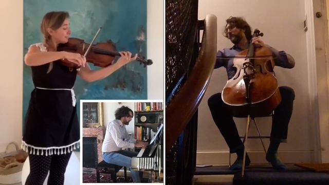 Confinement | Concert live | Trio Shostakovich | Alto Cécile Grassi - Cello/piano Guillaume Martign смотреть онлайн