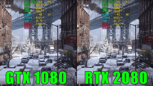 GTX 1080 vs RTX 2080: COD WW II - GTA V - BF V - CRYSIS 3 - FAR CRY 5 - SHADOW OF THE TOMB RAIDER смотреть онлайн